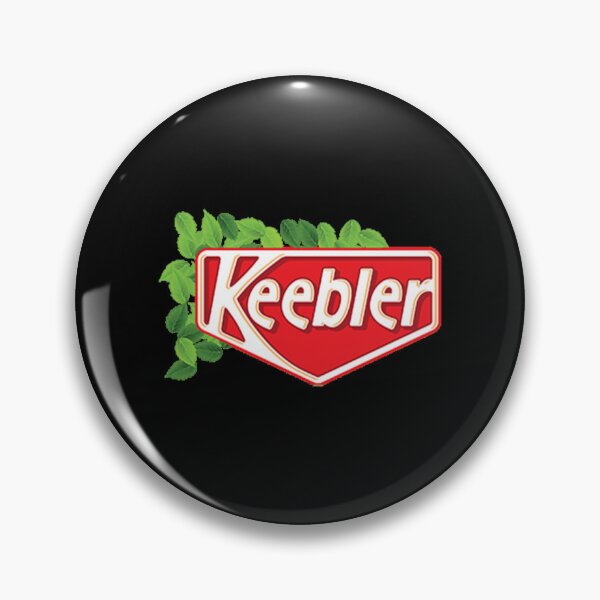 Item preview, Keebler Red Shield and Green Leaves Treehouse Elves Logo designed and sold by Hiro Hiro.
