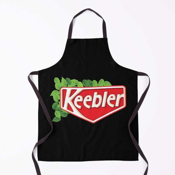 Item preview, Keebler Red Shield and Green Leaves Treehouse Elves Logo designed and sold by Hiro Hiro.