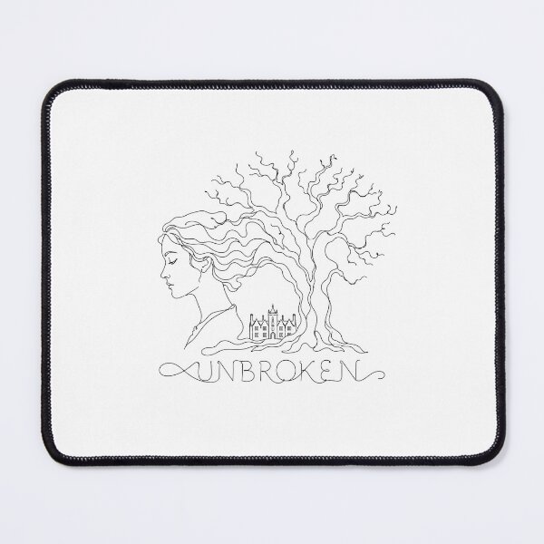 Item preview, Jane Eyre Unbroken Minimalist Line Art Tree Profile Graphic designed and sold by Fenay Designs.