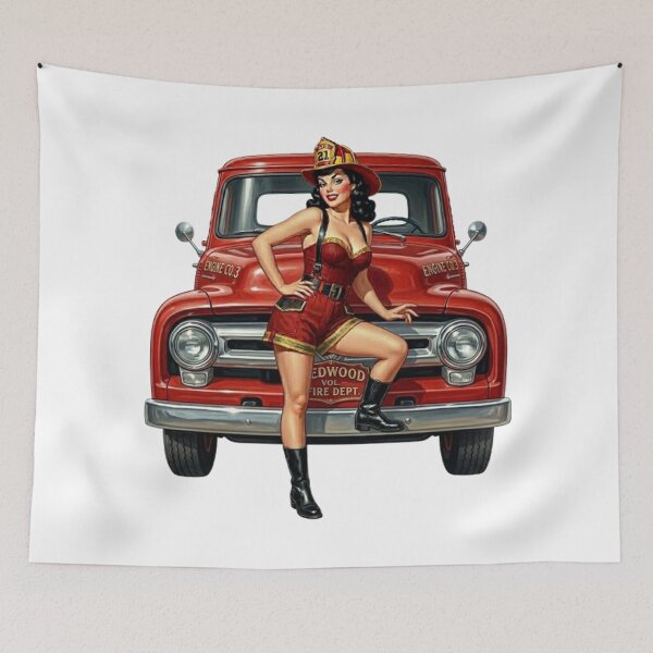 Item preview, "Retro Glamour: Charm and Audacity of Pin-Ups” designed and sold by CHRIST5000.