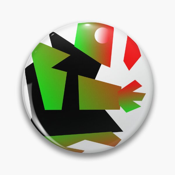 Item preview, Neon Geometric Caveman - Abstract Polygon Art designed and sold by The Nomadic Designs.