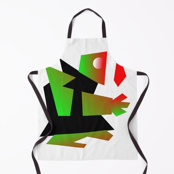 Item preview, Neon Geometric Caveman - Abstract Polygon Art designed and sold by The Nomadic Designs.