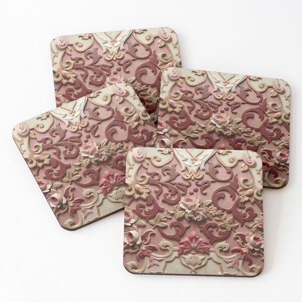Item preview, Vintage Pink Roses Floral Pattern  designed and sold by Vicky Brago-Mitchell®.
