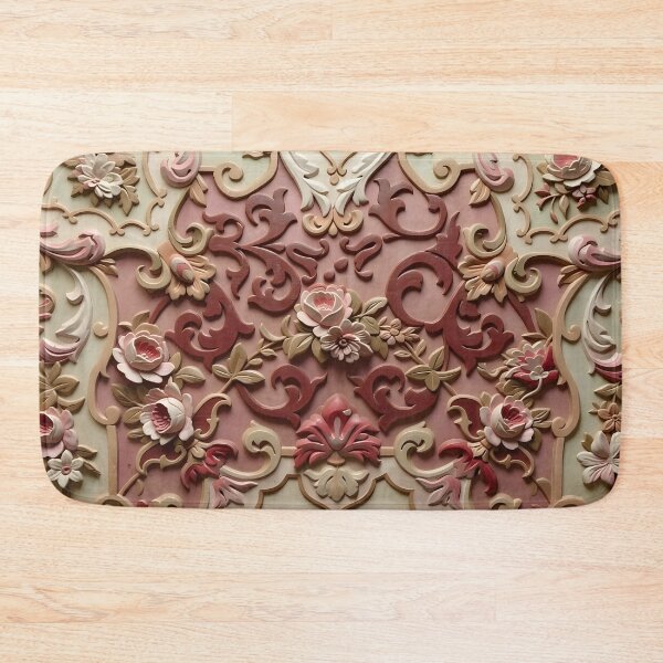 Item preview, Vintage Pink Roses Floral Pattern  designed and sold by Vicky Brago-Mitchell®.