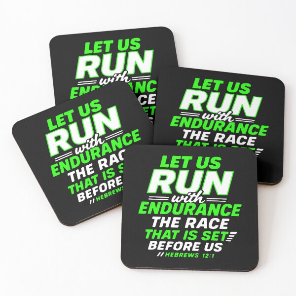 Item preview, Hebrews 12:1 Run With Endurance The Race That Is Set Before Us designed and sold by plushism.