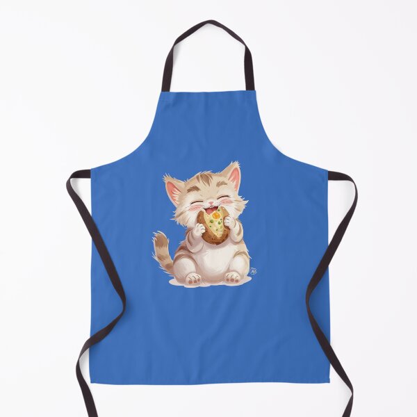 Item preview, Cat eating Baked Potato designed and sold by sydney-syder.