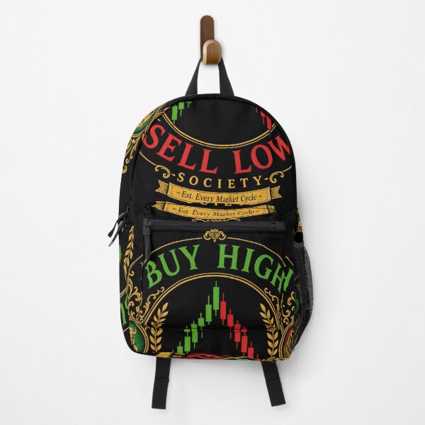Item preview, Buy High Sell Low Society – Premium Trader Humor Design designed and sold by PatysArt.