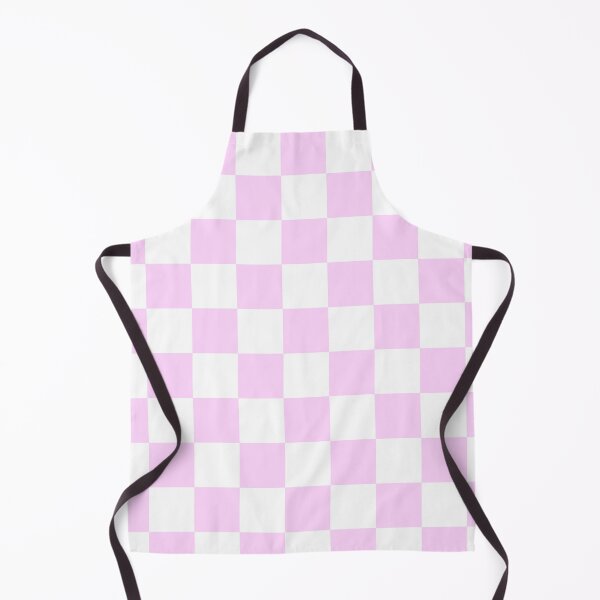 Item preview, Pastel Pink and White Checkered Pattern designed and sold by Designs by IMA.