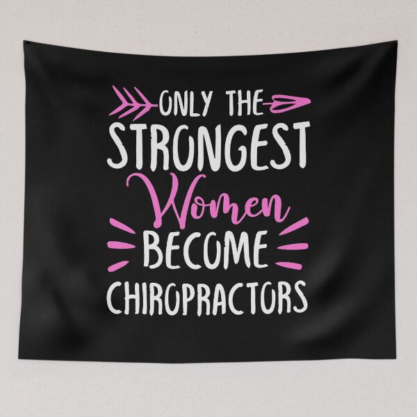 Item preview, Only The Strongest Women Become Chiropractors designed and sold by GabbyKash.
