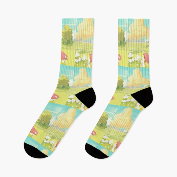 Item preview, Happy piggy in the meadow  designed and sold by SkyisBright.