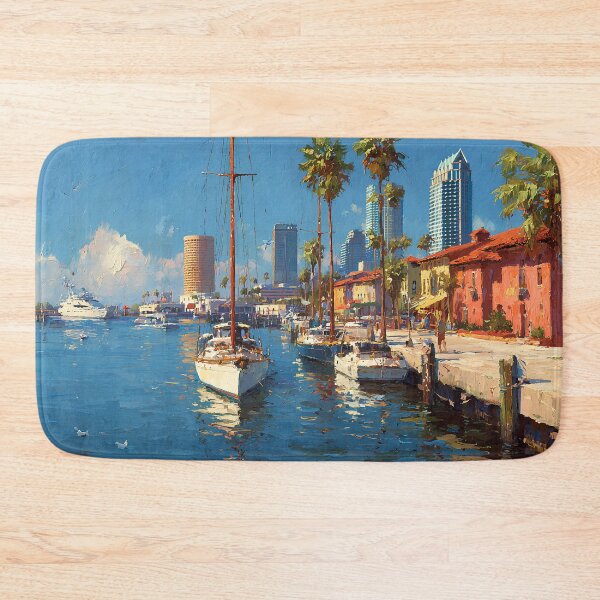 Item preview, Tampa Florida Skyline Waterfront  designed and sold by daila70.