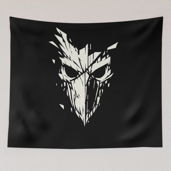 Item preview, Shattered Shoebill Mask designed and sold by JonelCrafts.