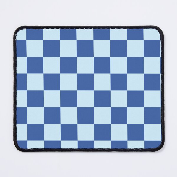 Item preview, Blue and Light Blue Checkered Pattern designed and sold by Designs by IMA.