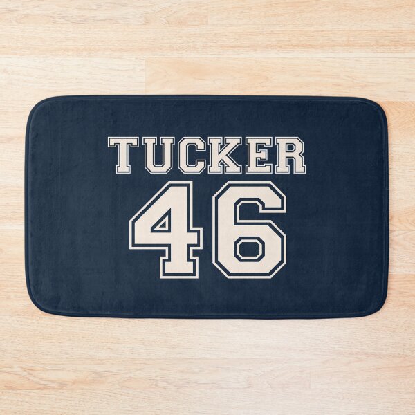 Item preview, Tucker 46 varsity on blue designed and sold by Aakanksha97.