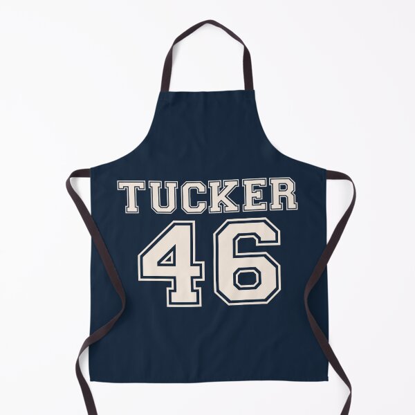 Item preview, Tucker 46 varsity on blue designed and sold by Aakanksha97.