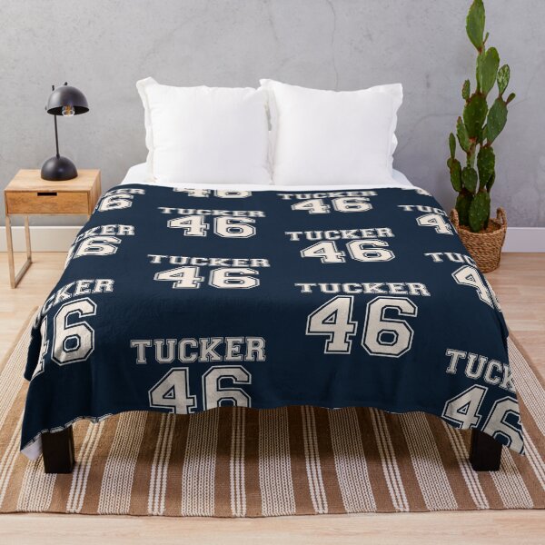 Item preview, Tucker 46 varsity on blue designed and sold by Aakanksha97.