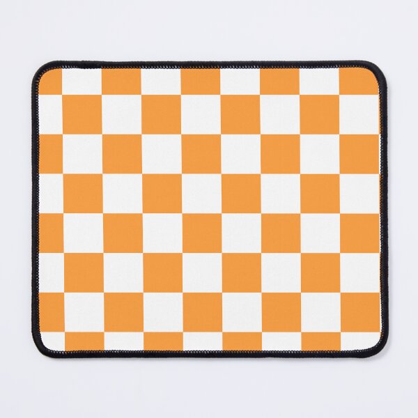 Item preview, Orange and White Checkered Pattern designed and sold by Designs by IMA.
