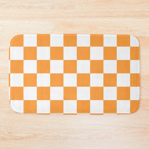 Item preview, Orange and White Checkered Pattern designed and sold by Designs by IMA.