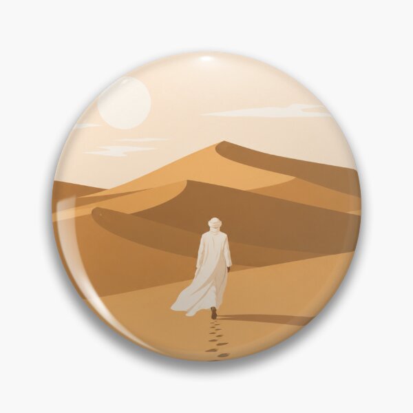 Item preview, Desert Wanderer | Minimalist Dune Art Print designed and sold by VariusDesigns.