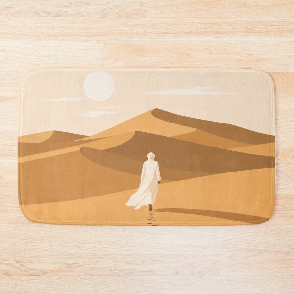 Item preview, Desert Wanderer | Minimalist Dune Art Print designed and sold by VariusDesigns.