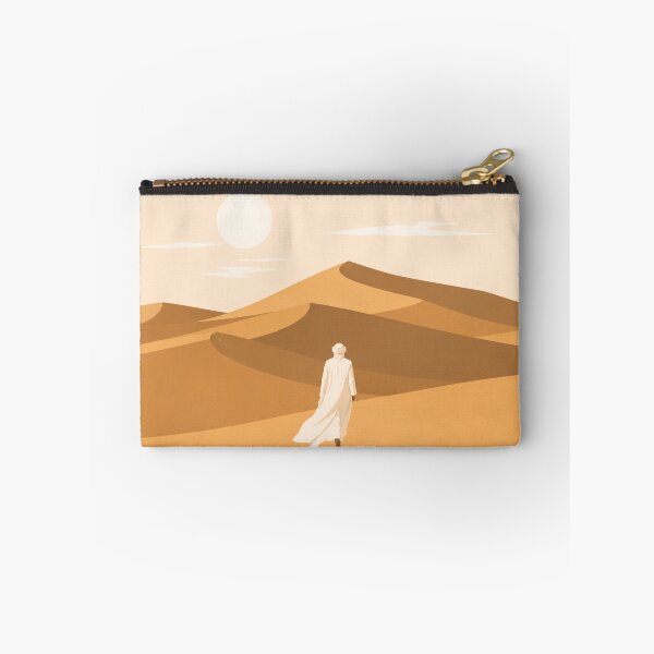 Item preview, Desert Wanderer | Minimalist Dune Art Print designed and sold by VariusDesigns.
