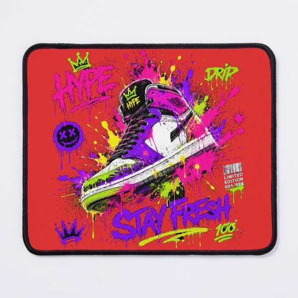 Item preview, Sneaker Explosion Graffiti Tee | Hypebeast Streetwear designed and sold by JustResultsCo.