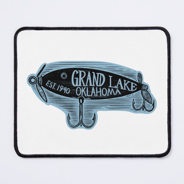 Item preview, Copy of Grand Lake Oklahoma Fishing Lure designed and sold by John Morris Illustration.
