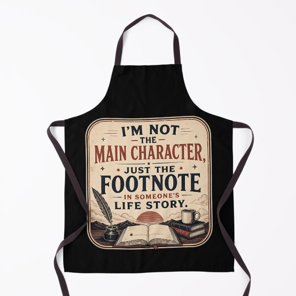 Item preview, I’m Just the Footnote designed and sold by FreshPixelArt.