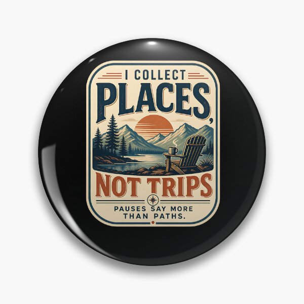 Item preview, Places Not Trips designed and sold by FreshPixelArt.