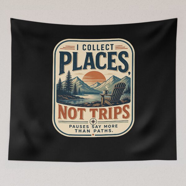 Item preview, Places Not Trips designed and sold by FreshPixelArt.