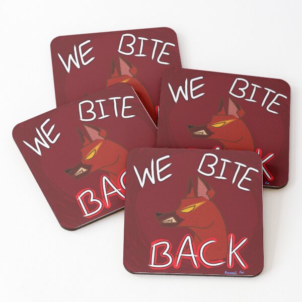 Item preview, WE BITE BACK designed and sold by PaperRo.