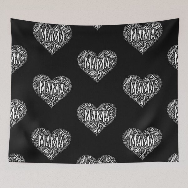 Item preview, MAMA in 22 Languages WORD ART HEART FORM | Best Mom Gift Tee designed and sold by Mmastert.