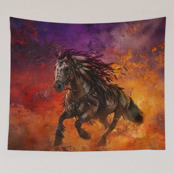 Item preview, WILD APACHE HORSE designed and sold by johnnyssandart.