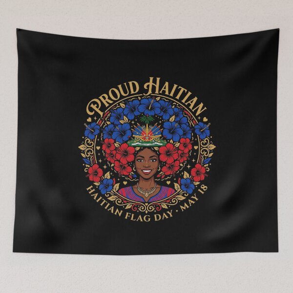 Item preview, Proud Haitian Haitian Flag Day - May 18 Haitian Heritage Pride Celebration designed and sold by SofenArt.