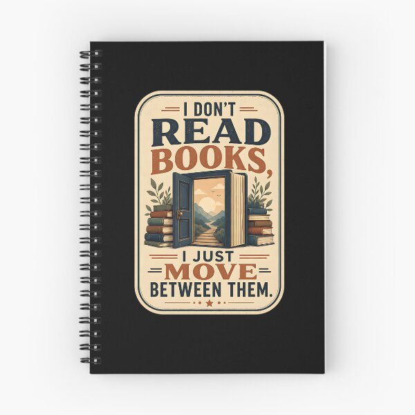 Item preview, I Move Between Books designed and sold by FreshPixelArt.