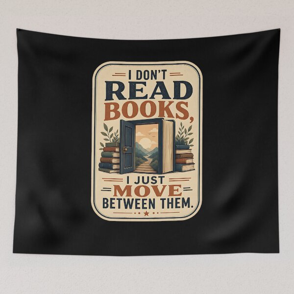 Item preview, I Move Between Books designed and sold by FreshPixelArt.