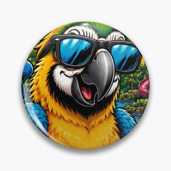 Item preview, Marvellous Island Torcy Waterpark T-Shirt – Funny Vacation Parrot Graphic Tee | Summer Travel Theme Park Shirt designed and sold by Sushikidsntod.