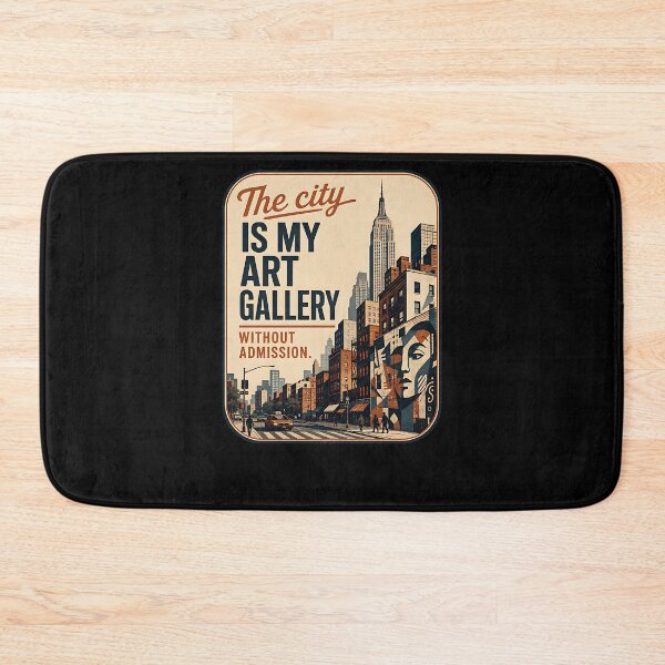 Item preview, City Is My Art Gallery designed and sold by FreshPixelArt.