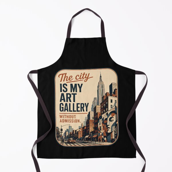 Item preview, City Is My Art Gallery designed and sold by FreshPixelArt.