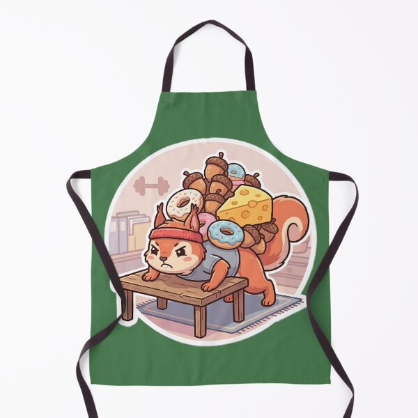Item preview, Cheat Day Squirrel Funny Fitness Gym Fail designed and sold by SoftAuraStudi0.
