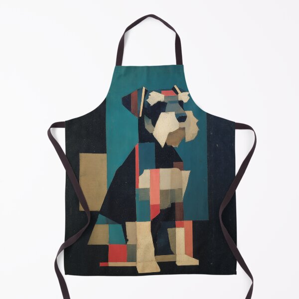 Item preview, Geometric schnauzer Portrait designed and sold by lautir.