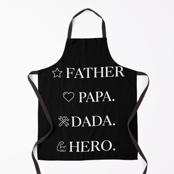 Item preview, Father Papa Dada Hero Minimalist Dad Typography designed and sold by TeNovaStudio.