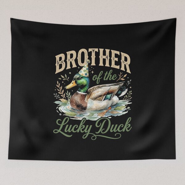 Item preview, Brother Of The Lucky Duck Sibling Birthday Animal Gift designed and sold by SofenArt.