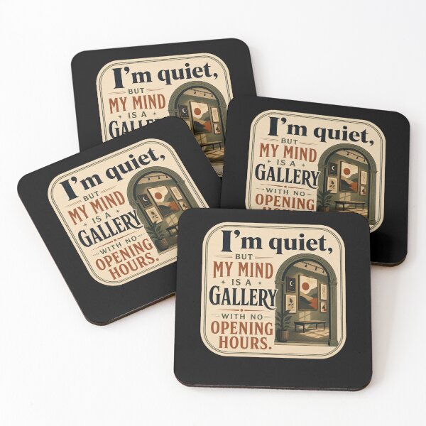 Item preview, Quiet Mind Is a Gallery designed and sold by FreshPixelArt.