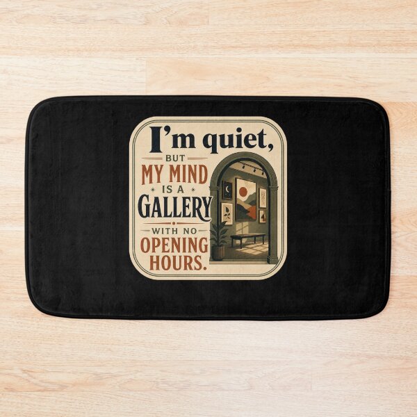 Item preview, Quiet Mind Is a Gallery designed and sold by FreshPixelArt.