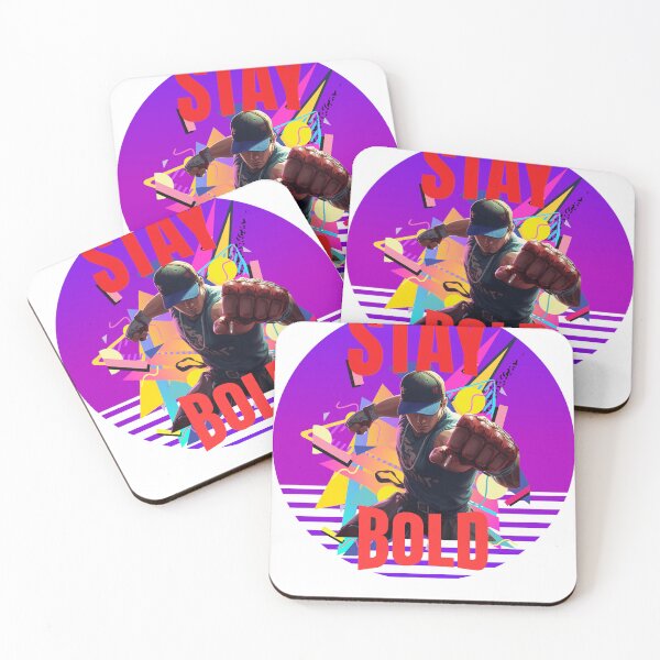 Item preview, Stay Bold Retro 80s Synthwave Fighter designed and sold by GraphixByHub.