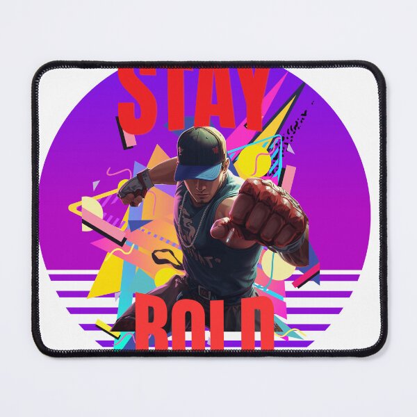 Item preview, Stay Bold Retro 80s Synthwave Fighter designed and sold by GraphixByHub.