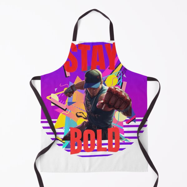 Item preview, Stay Bold Retro 80s Synthwave Fighter designed and sold by GraphixByHub.