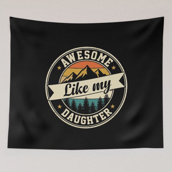 Item preview, Awesome Like My Daughter Proud Parent Family designed and sold by SofenArt.