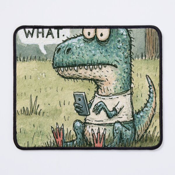Item preview, Go Touch Some grass T-rex designed and sold by kalukoba.